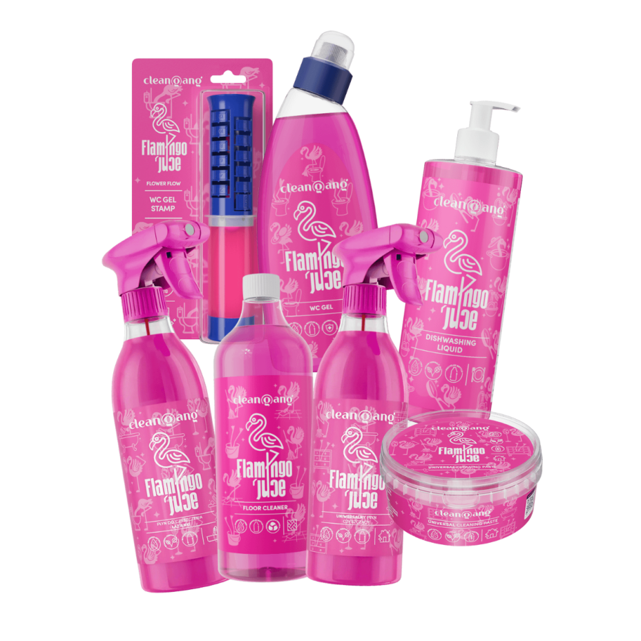 zestaw do czyszczenia flamingo