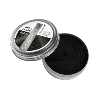 sznurowadła czarne okrągłe