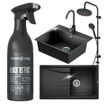 płyn do czyszczenia czarnej armatury i zlewów, 500 ml