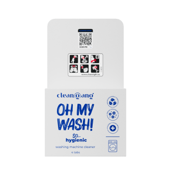 tabletki do czyszczenia pralki, 4 szt.