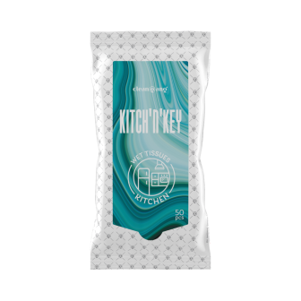 nawilżane chusteczki do kuchni, 50 szt. 