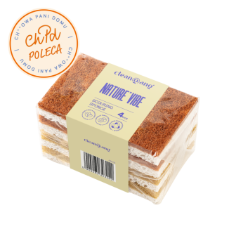 celulozowe gąbki do naczyń, 4 szt.