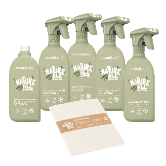 zestaw eko środków czyszczących