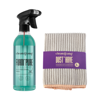 zestaw do usuwania kurzu - melon i jabłko