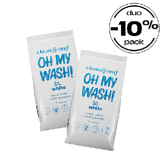 duo pack OH MY WASH! proszek do białego