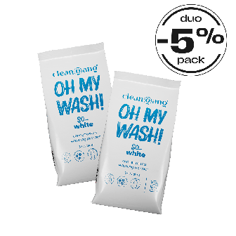 duo pack OH MY WASH! proszek do białego