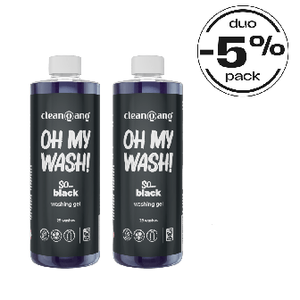 duo pack OH MY WASH! żel do prania czarnego