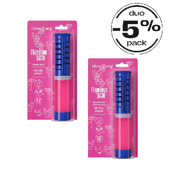 duo pack stempel do wc Flamingo'Juce