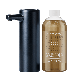 zestaw piankowy dozownik z mydłem bergamotka i jaśmin