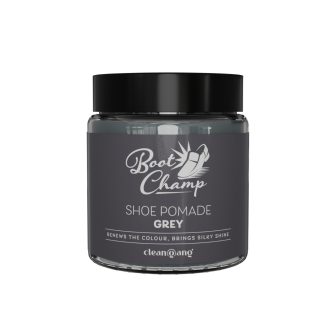 pasta do obuwia szara, 100 ml