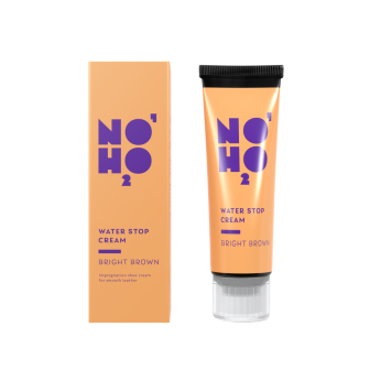 krem impregnujący do obuwia jasnobrązowy, 75 ml