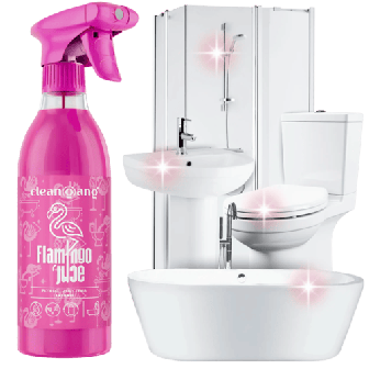 różowy płyn do czyszczenia łazienki, 500 ml