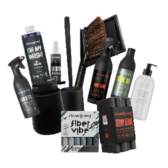 czarny zestaw do sprzątania XXL