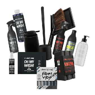 czarny zestaw do sprzątania XXL