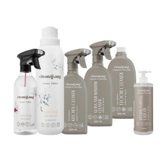 zestaw do czyszczenia i prania Sweet&Wild i Spring