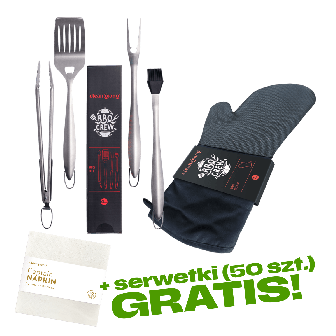 zestaw akcesoriów do grilla