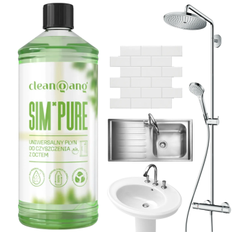 środek czyszczący na bazie octu, 1 l