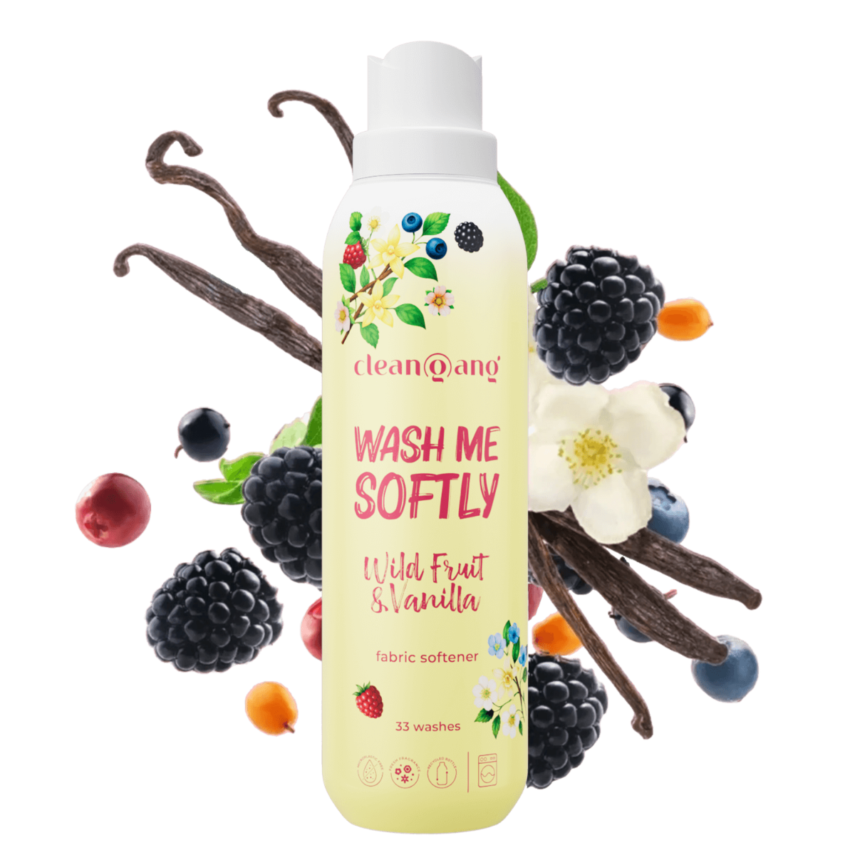 płyn do płukania tkanin owoce leśne & wanilia, 1 l