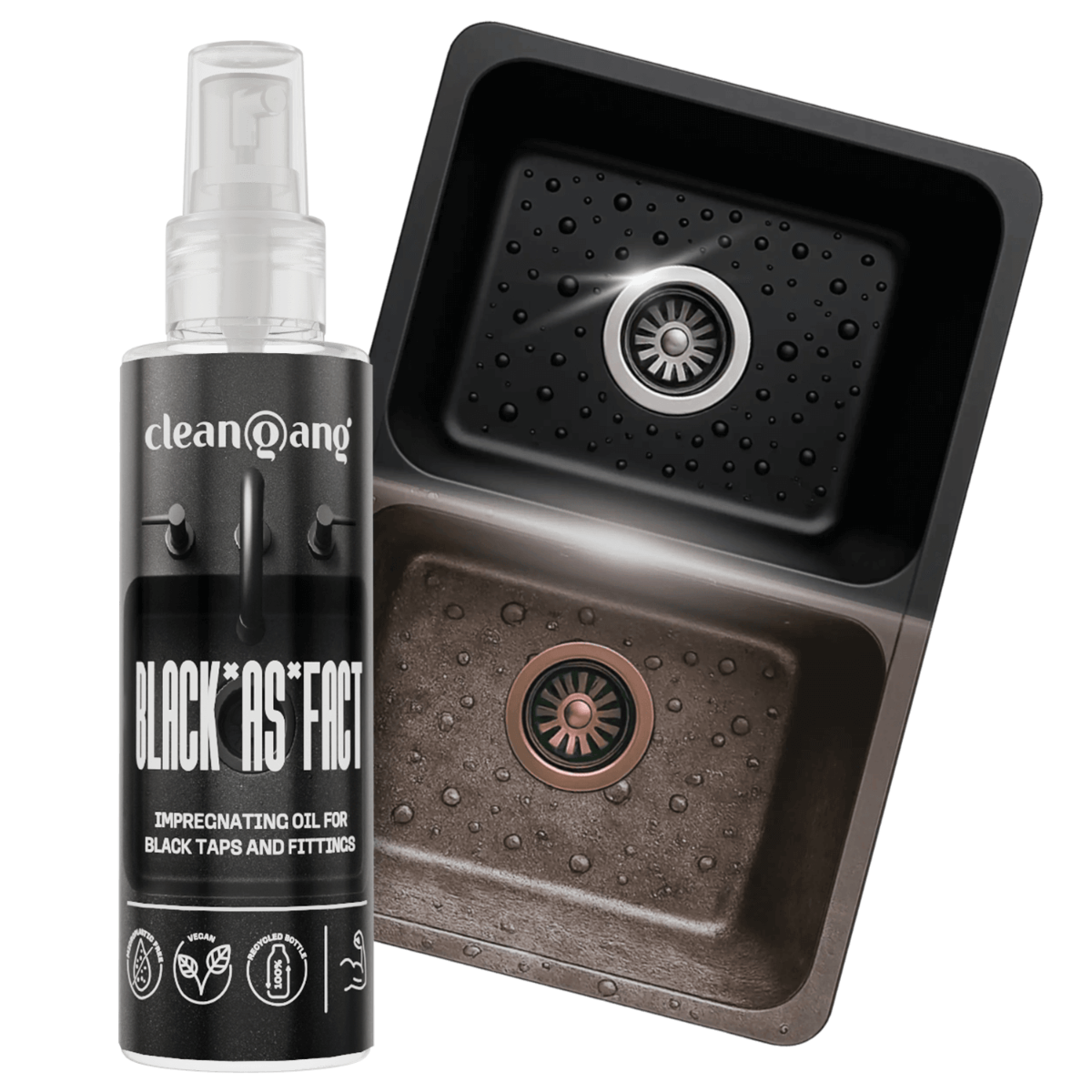 impregnat do czarnych zlewów i armatur, 100 ml