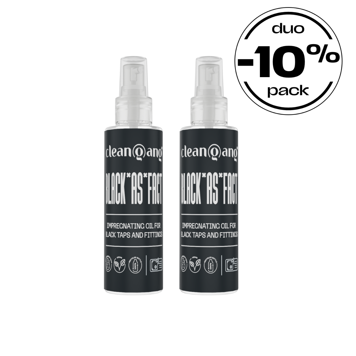 duo pack Black*As*Fact impregnat
