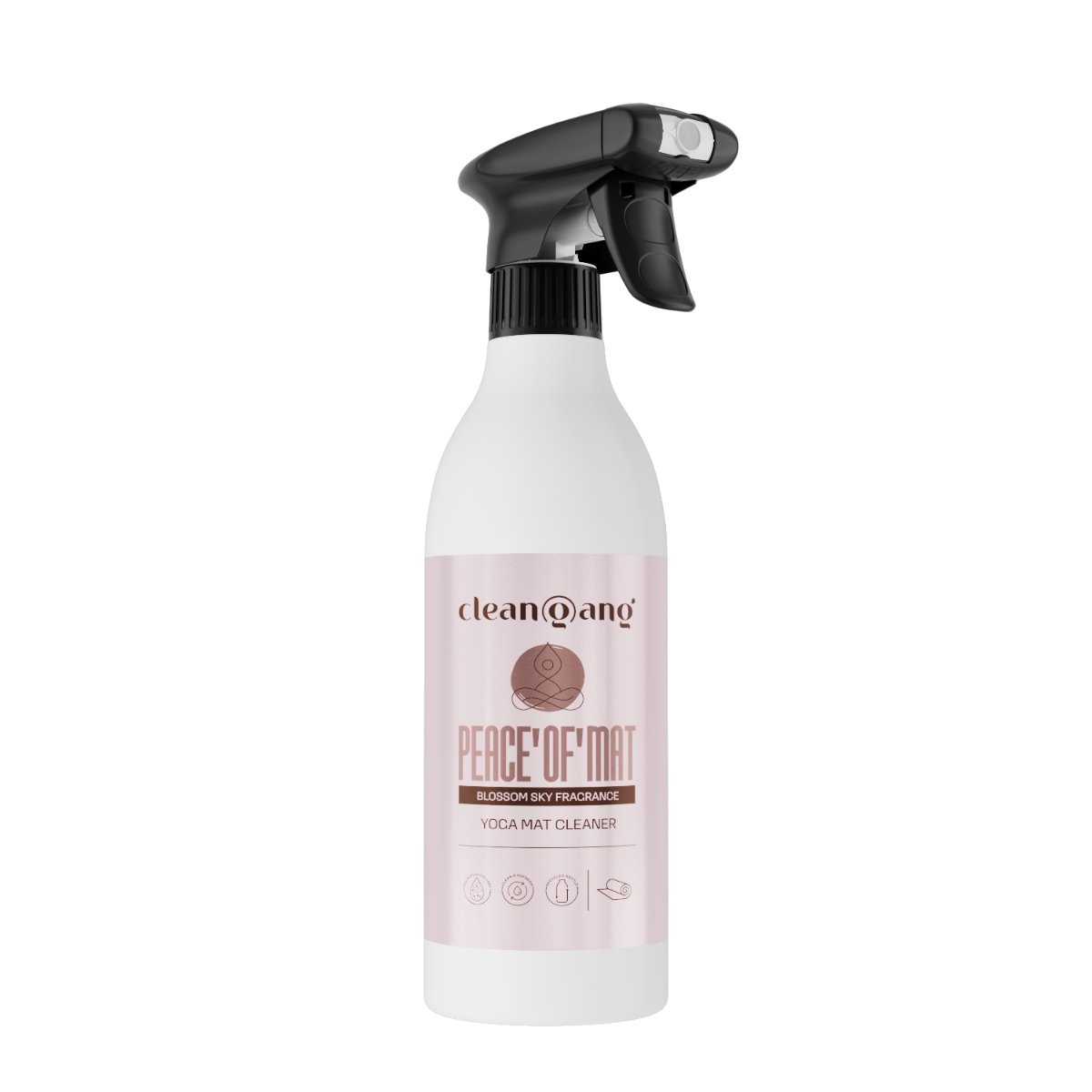 spray do czyszczenia mat do jogi i innych elementów sprzętu sportowego Blossom Sky, 500 ml