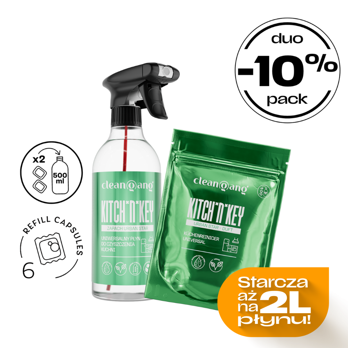 duo pack Kitch`n`Key Urban Star