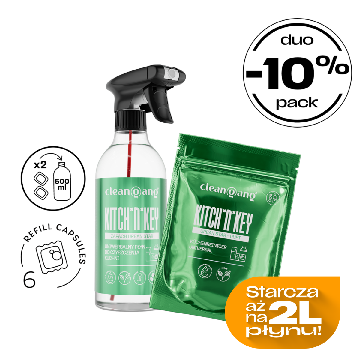 duo pack Kitch`n`Key Urban Star