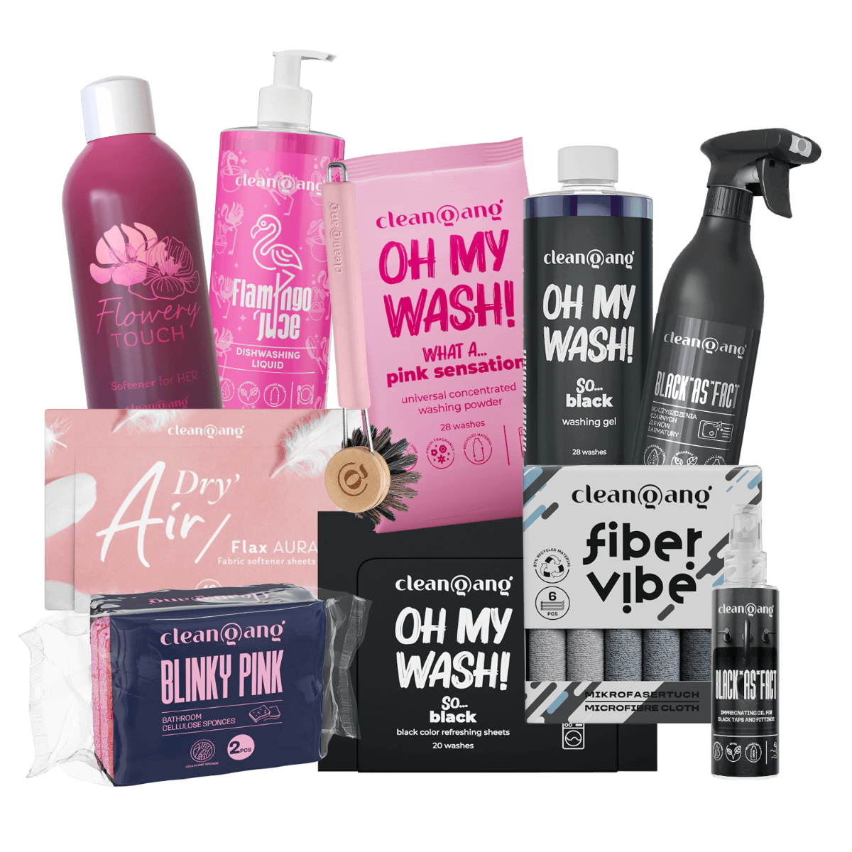 Love, Laugh, Laundry - Zestaw walentynkowy