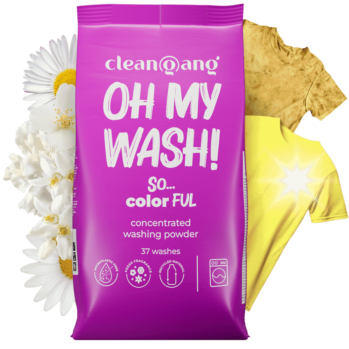 skoncentrowany proszek do prania kolorów, 1,35 kg